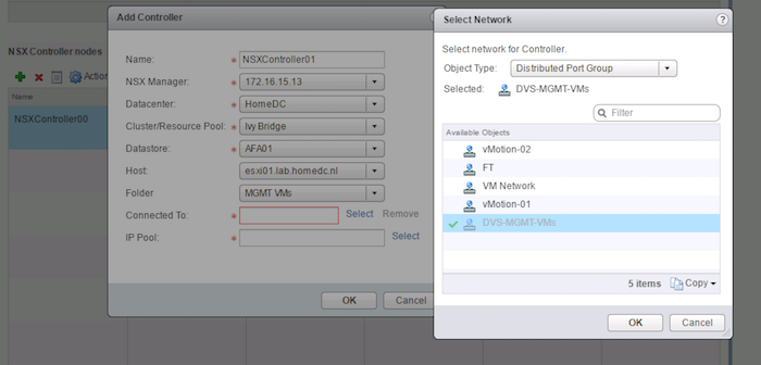 nsxcontroller-distributed-port-group